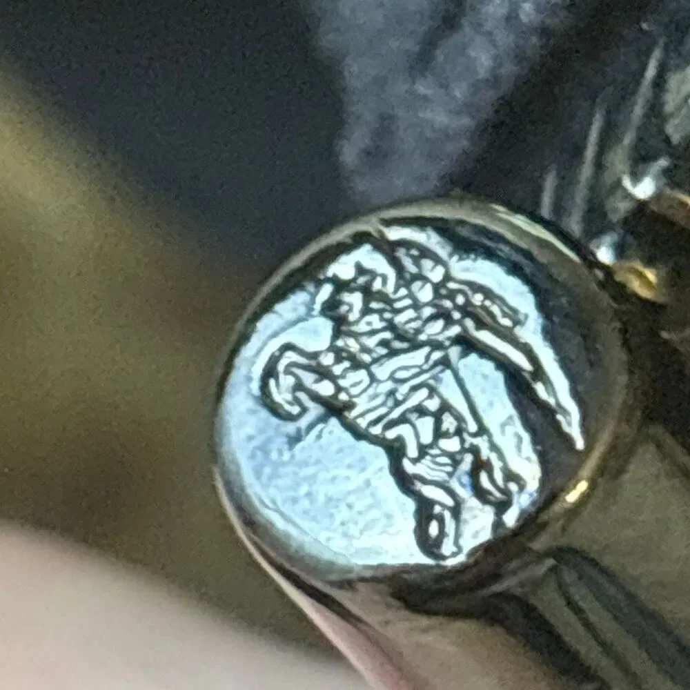 Burberry Knight Bag Purse Satchel signature nova house check XL leather/canvas - Picture 13 of 15